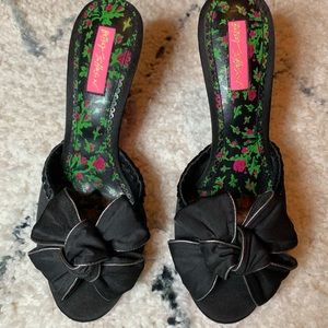 Betsy Johnson Bow Mules